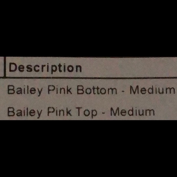 NWT Sunny Bunny Swim Pink Bailey Top and Bottom - Picture 5 of 7